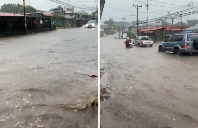 Fuertes Lluvias De Este Jueves Causaron Inundaciones Y Desborde De