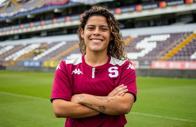 Cristel Sandí. Foto: Prensa Saprissa