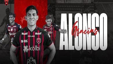 Alonso Martínez sale de Alajuelense. Foto: LDA