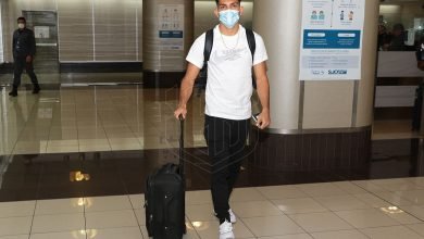 Alonso Martínez en su llegada al país. Foto: Prensa FCRF