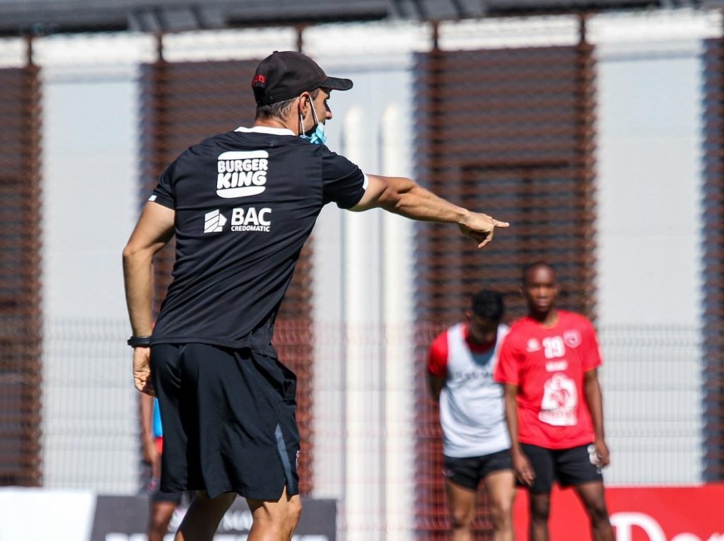 Albert Rudé, entrenador de Alajuelense. Foto: LDA